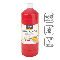 Temperová farba Creall 500 ml – červená