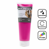 Akrylová farba Molenaer 250 ml – magenta