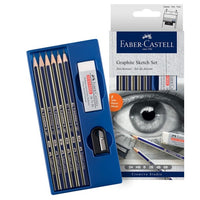 Grafitový set na skicovanie Faber-Castell - 8 ks