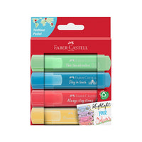 Faber Castell sada zvýrazňovačov 4 ks