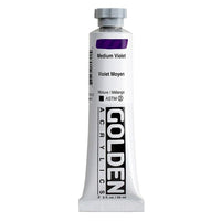 Akrylová farba GOLDEN Heavy Body 148 ml – 1572 medium fialová