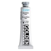 Akrylová farba GOLDEN Heavy Body 148 ml – 1577 svetlá ftalo modrá