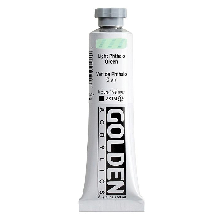 Akrylová farba GOLDEN Heavy Body 148 ml – 1578 svetlá ftalo zelená
