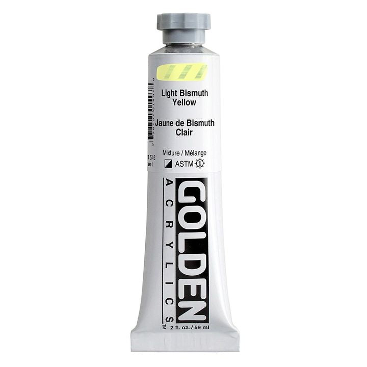 Akrylová farba GOLDEN Heavy Body 59 ml – 1574 bizmut svetložltá