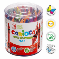 Carioca Maxi voskovky, 50 ks