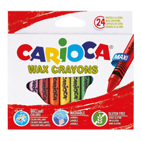 Carioca voskovky Maxi, 24 ks