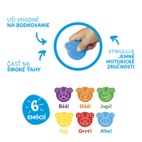 Carioca voskovky Baby Wild 2+, 8 ks