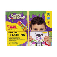 JOVI sada Crazy Monsters - maľovanie plastelínou