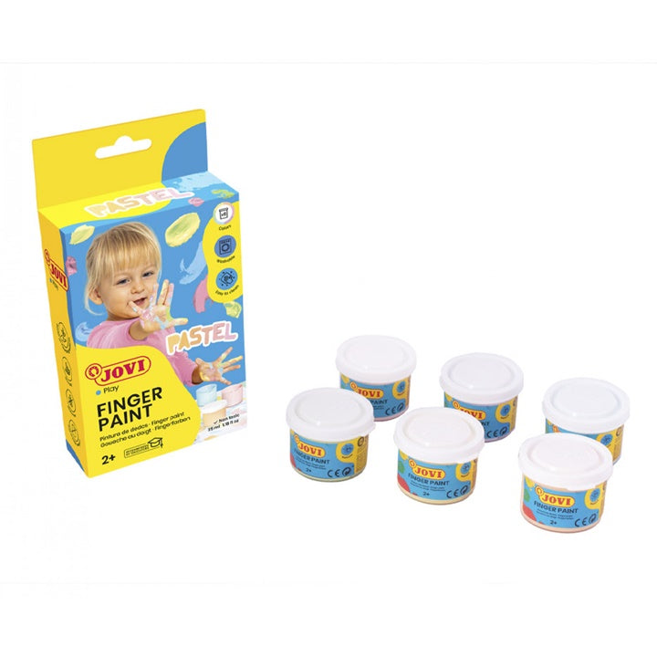 JOVI pastelové prstové farby 4x35ml