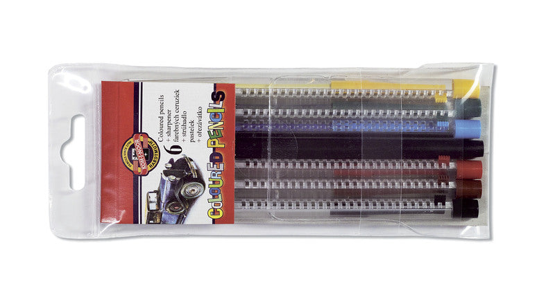Farbičky mechanicky vysúvateľné SCALA. 6ks