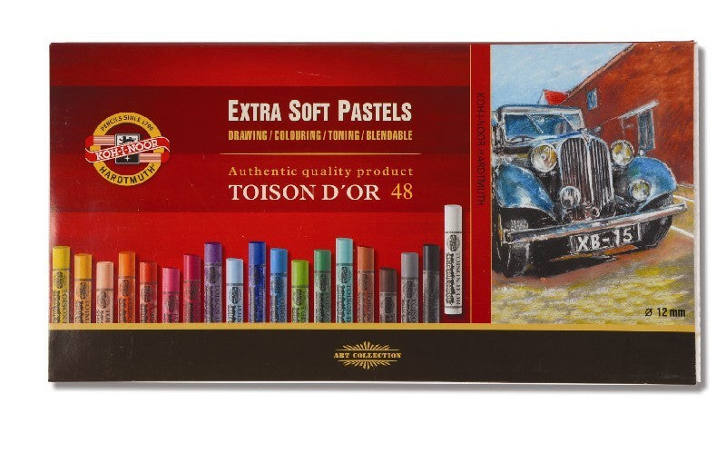 8556 Umelecké pastely EXTRA SOFT - TOISON D OR. 48ks