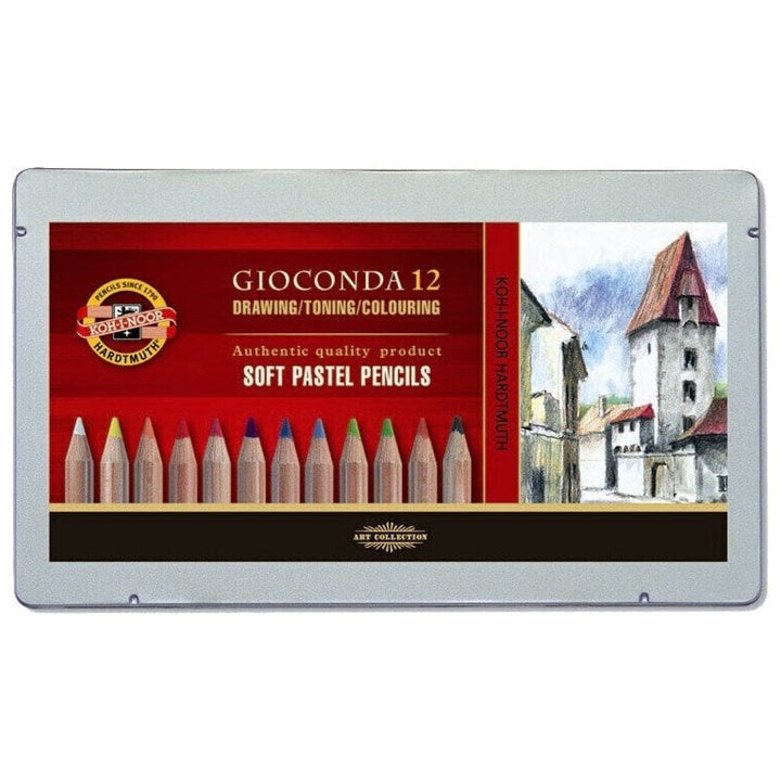 Gioconda soft pastel ceruzky / 12 ks