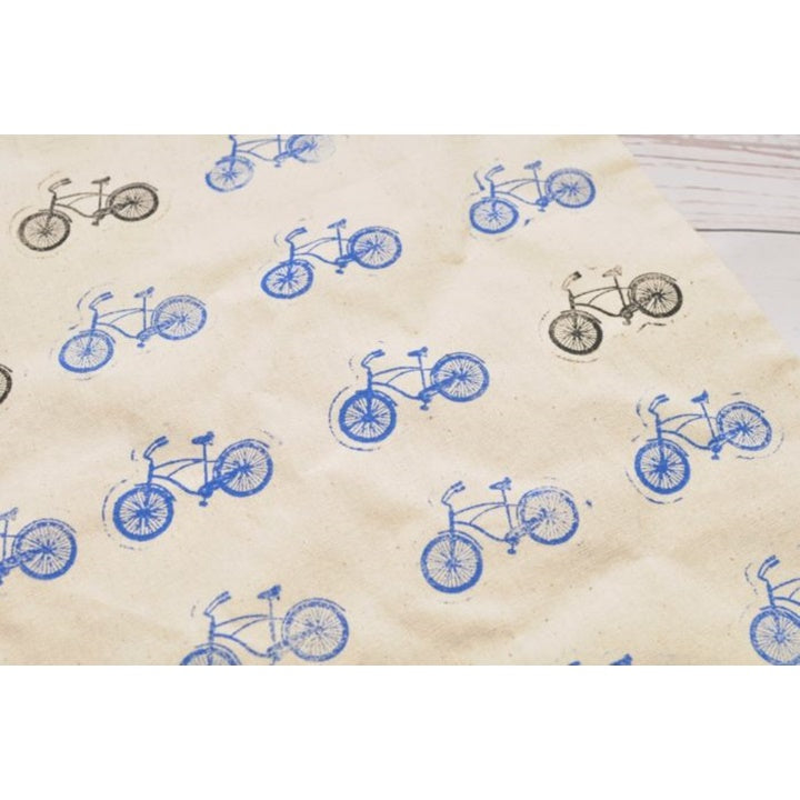 Drevená pečiatka bicykel