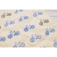 Drevená pečiatka bicykel