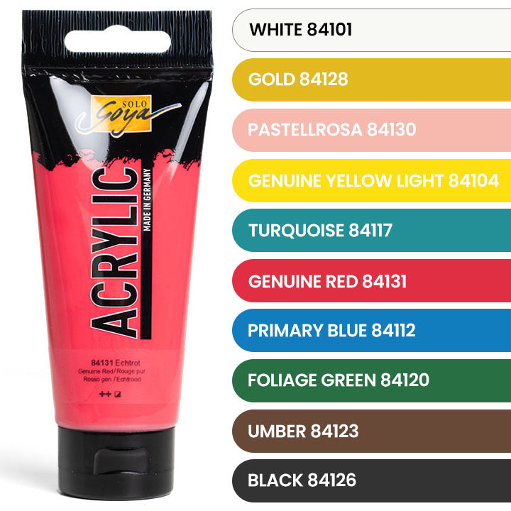 Akrylové farby Solo Goya - ARTMIE Gold Matches | sada 10 x 100 ml (2)