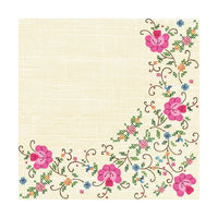 Eko servítky na dekupáž Cross Stitch Frame - 1ks