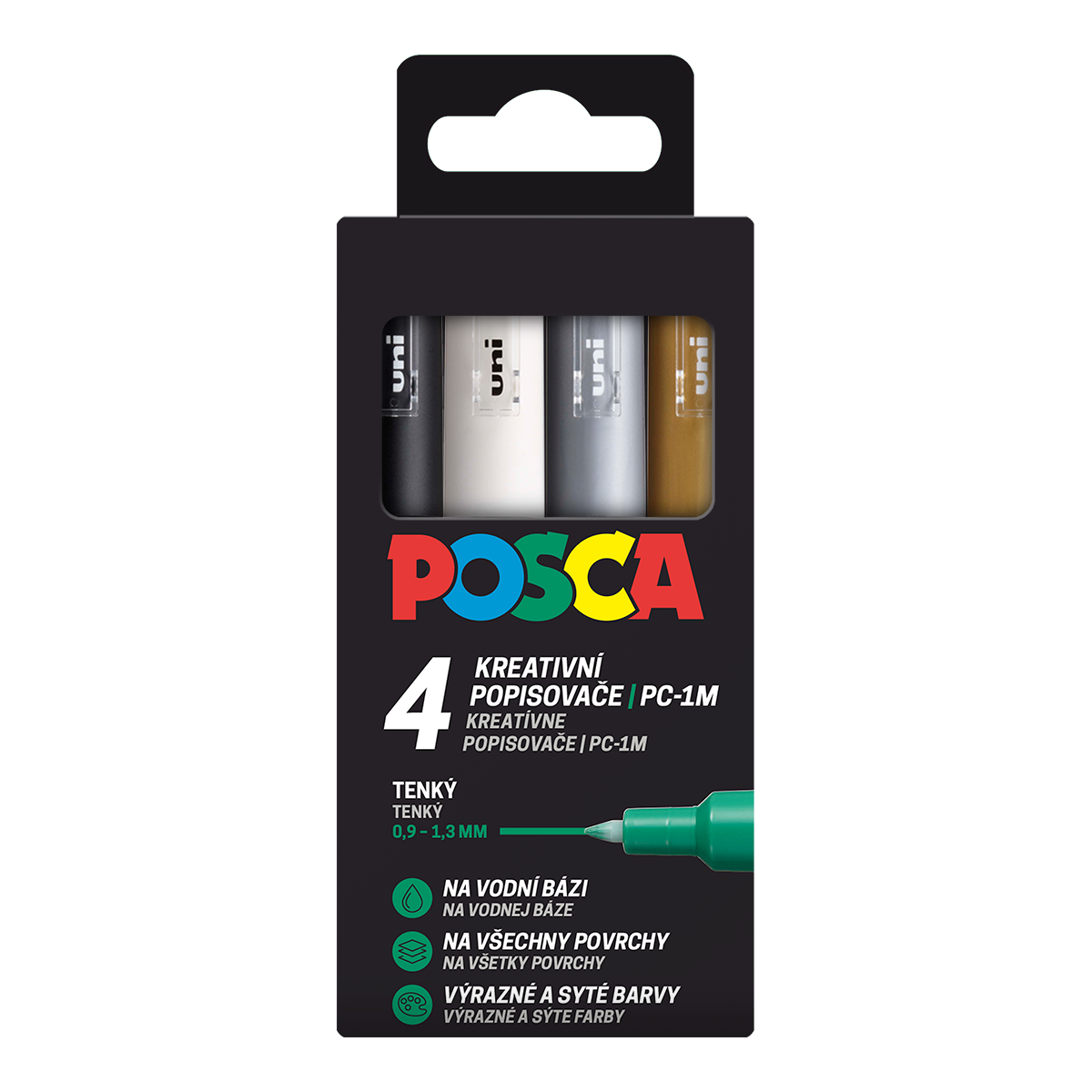 Posca súprava popisovačov mix farieb