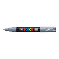 Popisovač UNI POSCA PC-1M 0.7 - 1 mm – sivá (37)