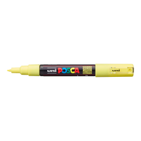 Popisovač UNI POSCA PC-1M 0.7 - 1 mm – pastelovožltá (P2)