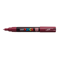 Popisovač UNI POSCA PC-1M 0.7 - 1 mm – bordó (60)