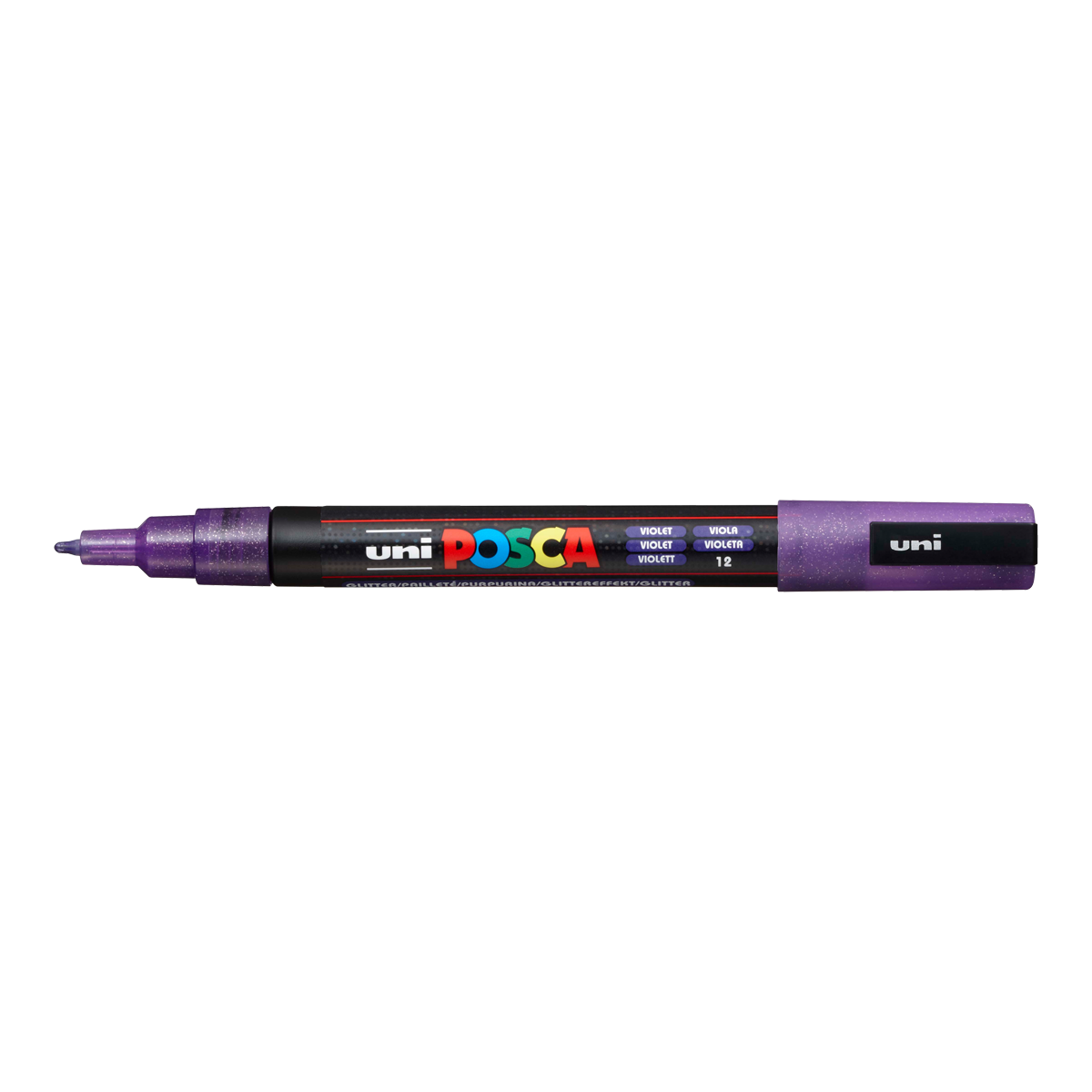 Posca popisovač PC-3ML, 0,9 1,3 mm, trblietavá – fialová (L12