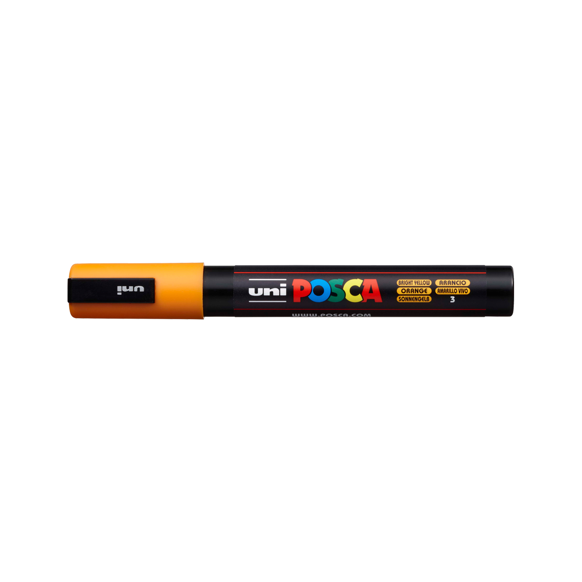 Posca popisovač PC-5M, 1,8 - 2,5 mm, jasne žltá (3)