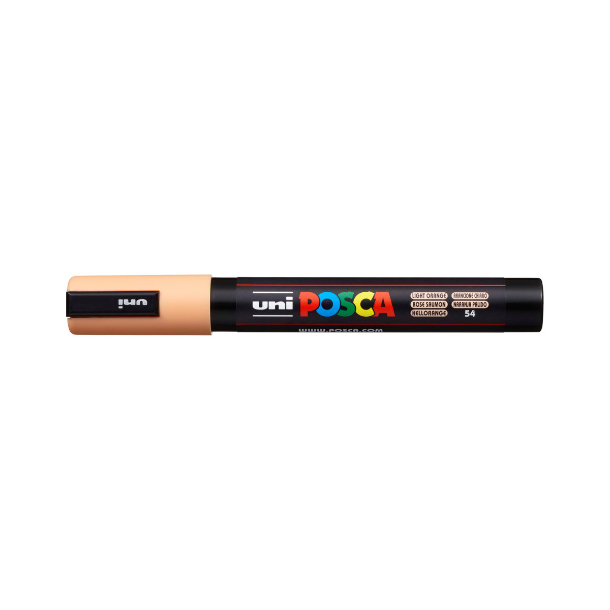 Posca popisovač PC-5M, 1,8 - 2,5 mm, svetlooranžová (54)