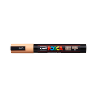 Posca popisovač PC-5M, 1,8 - 2,5 mm, svetlooranžová (54)