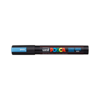 Akrylový popisovač Posca PC-5M, 1,8 – 2,5 mm, metalická modrá (M33)