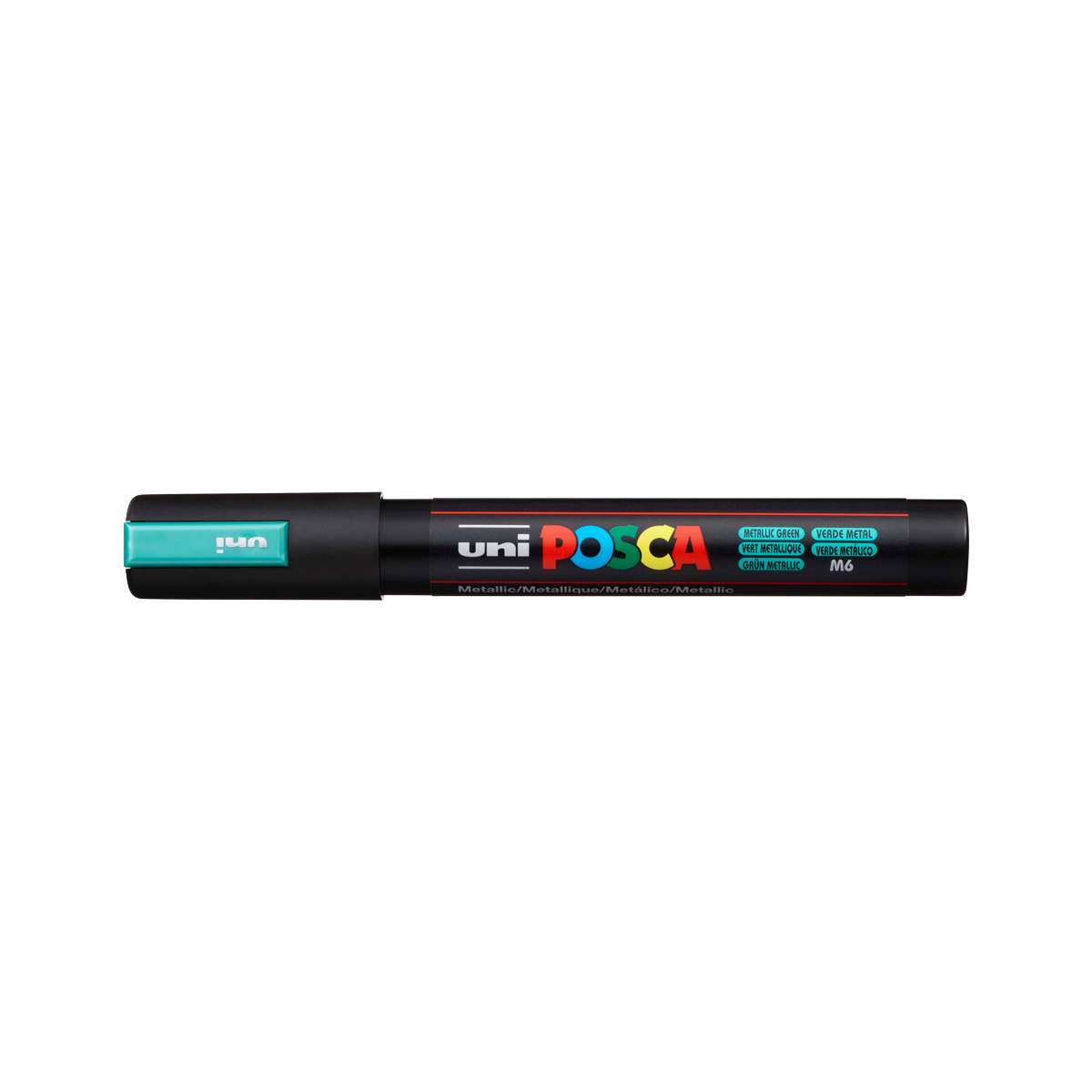 Posca PC-5M popisovač, 1,8 - 2,5 mm, metalická zelená (M6)