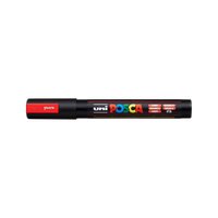 Posca akrylový popisovač PC-5M, 1,8 - 2,5 mm, fluo červená (F15)