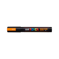 Akrylový popisovač Posca PC-5M, 1,8 – 2,5 mm, fluo oranžová (F4)