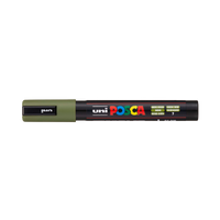 Posca popisovač PC-5M, 1,8 - 2,5 mm, khaki zelená