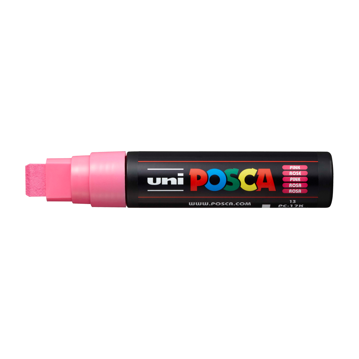 Popisovač UNI POSCA PC-17K 15 mm – ružová (13