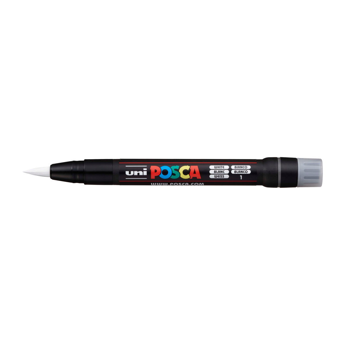 Posca popisovač PCF-350, 8 mm – biela (1