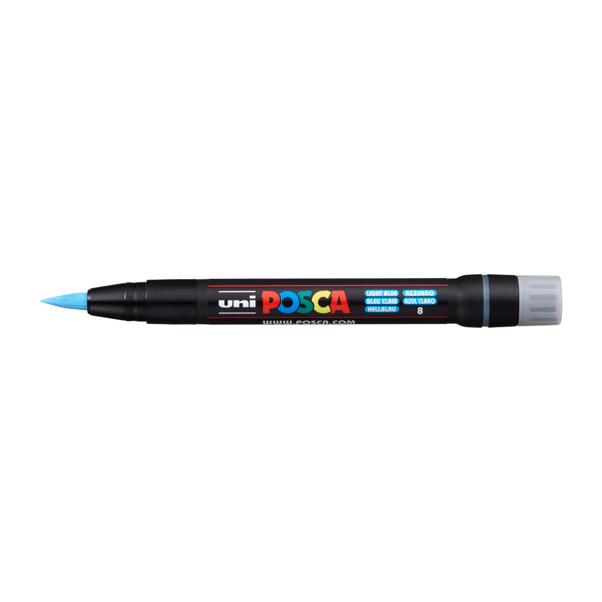 Posca popisovač PCF-350, 8 mm – svetlomodrá