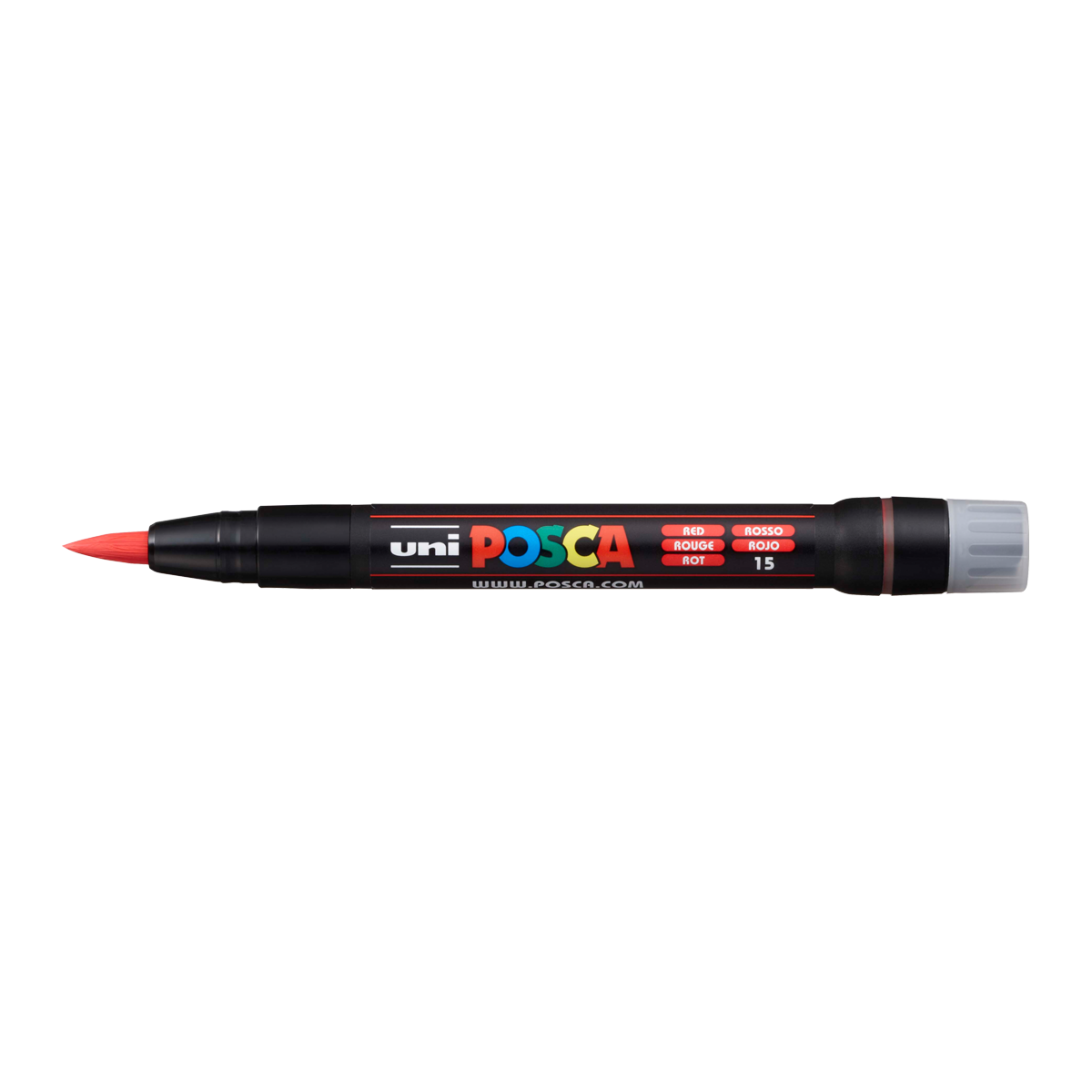 Posca popisovač PCF-350, 8 mm – červená (15