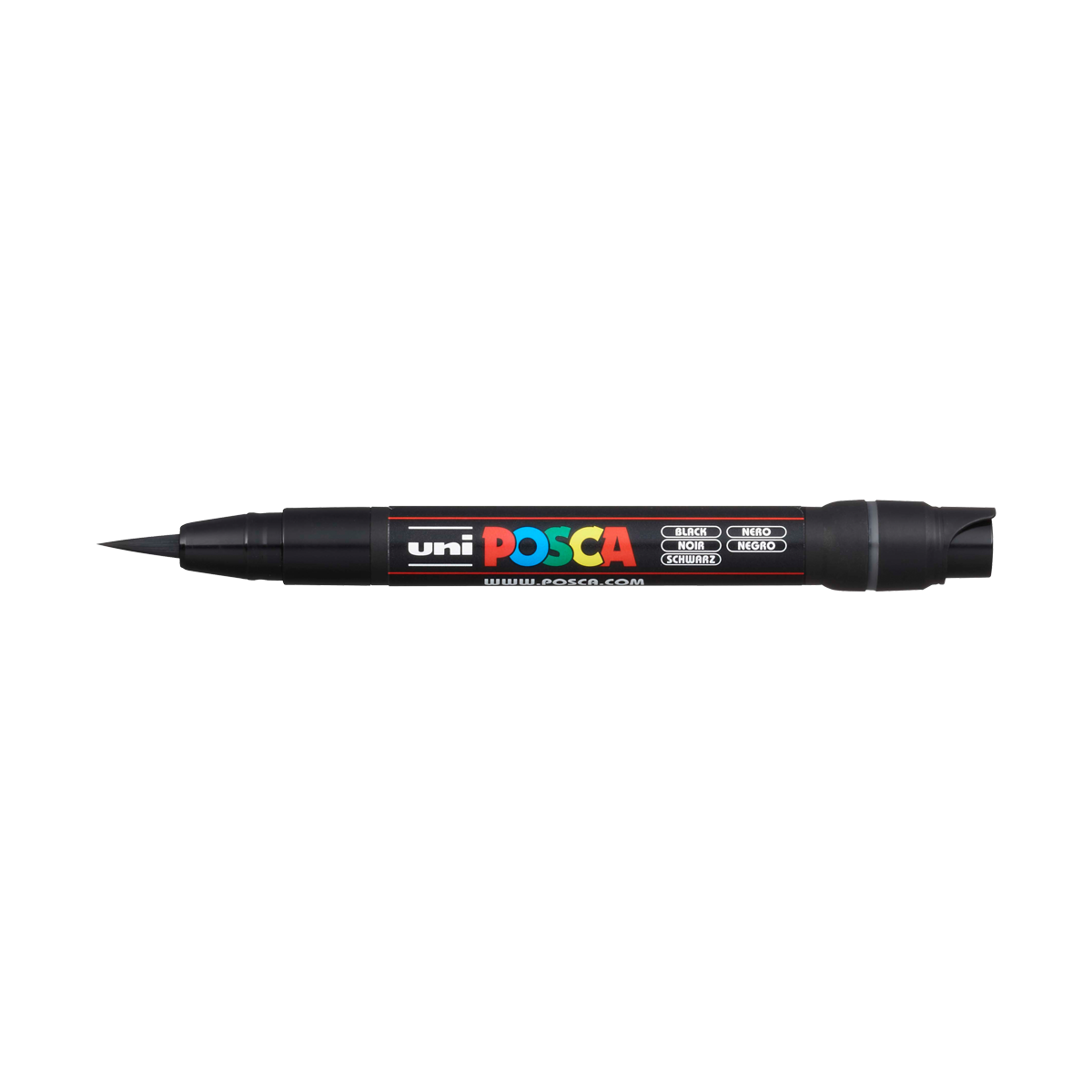 Posca popisovač PCF-350, 8 mm – čierna (24