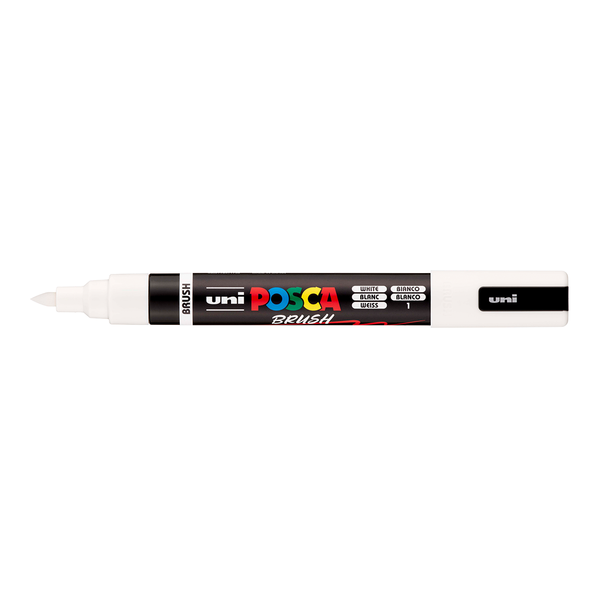 Posca akrylový popisovač PC-5BR, 1 - 4 mm, biela