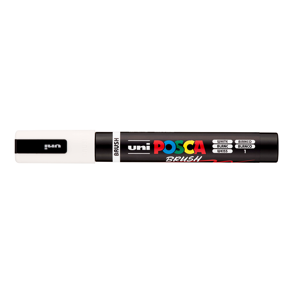Posca akrylový popisovač PC-5BR, 1 - 4 mm, biela