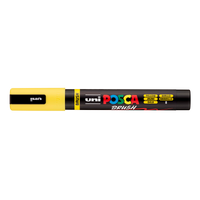Posca popisovač PC-5BR, 1 - 4 mm, žltá