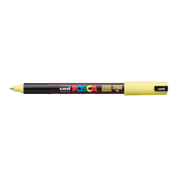 Posca popisovač PC-1MR, 0,7 mm, pastelovožltá
