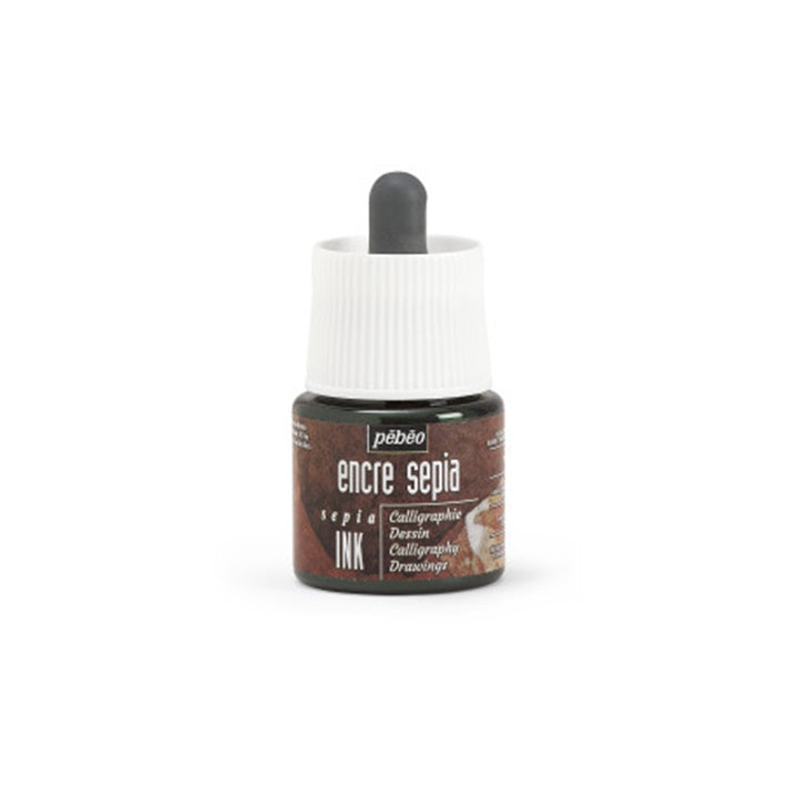 Akrylový atrament Sepia Ink od Pebeo 45 ml