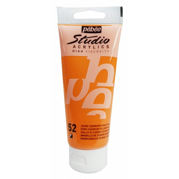 Akrylová farba Pebeo Studio Acrylic 100 ml – nepriehľadná sap zelená