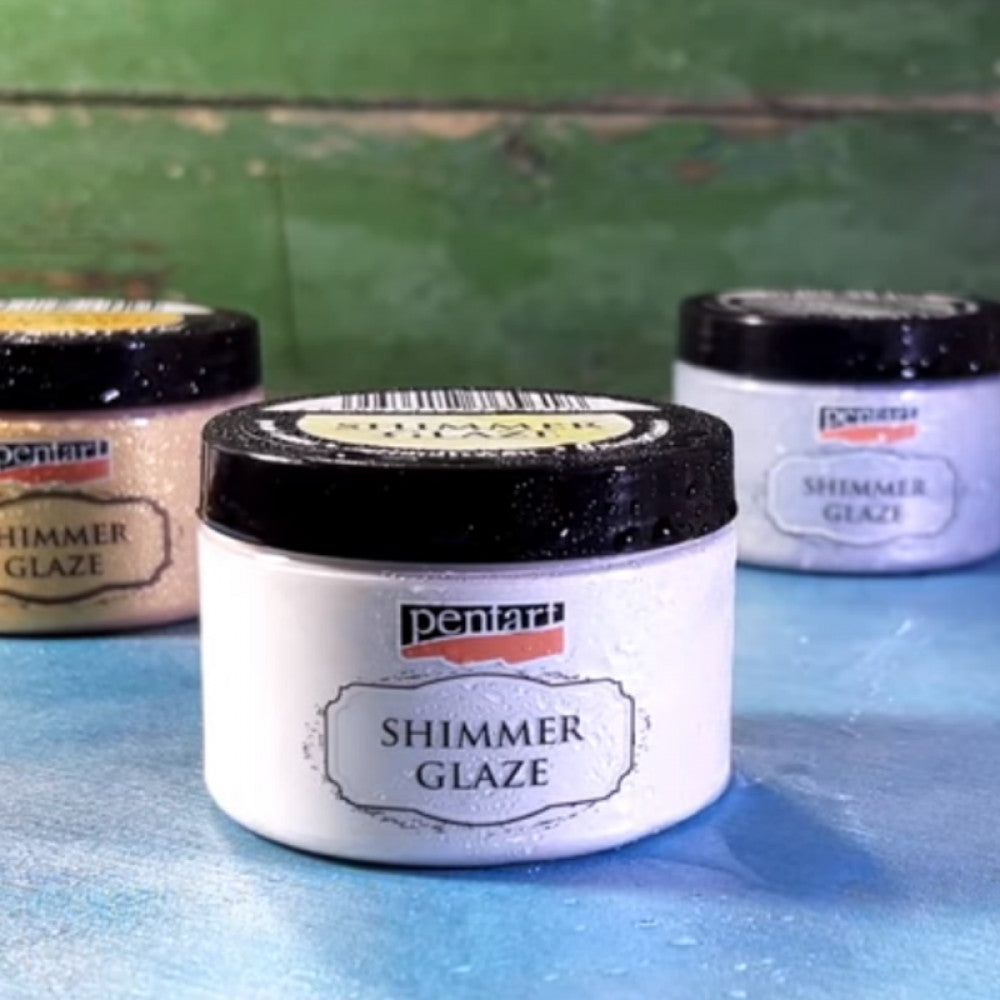 Trblietavá glazúra Pentart Junior Paints Shimmer Glaze 150 ml