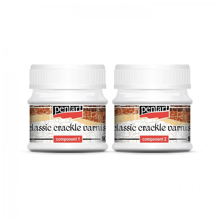 Dvojfázový krakelovací lak - klasický 2 x 50 ml