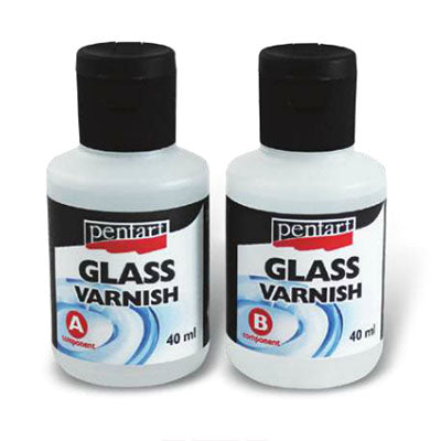 Dvojzložkový lak na báze umelej živice / 40 + 40 ml