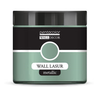 Metalická lazúra na stenu Wall Decor 500 ml – Zeleno-strieborná