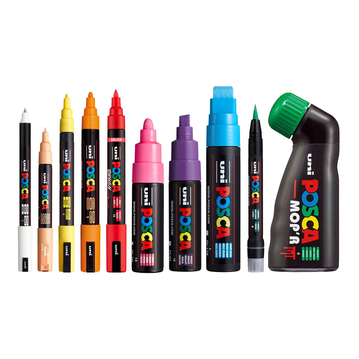 Posca popisovač PC-1MR, 0,7 mm, pastelovožltá