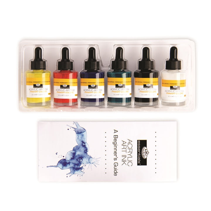 Akrylový atrament Royal & Langnickel základné farby 6 x 30 ml